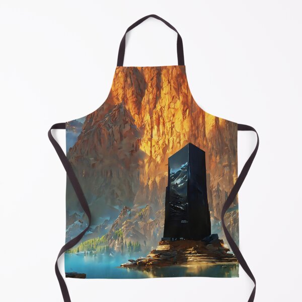 Item preview, A Black Monolith in a Glacial Lake designed and sold by lostcauseblue.