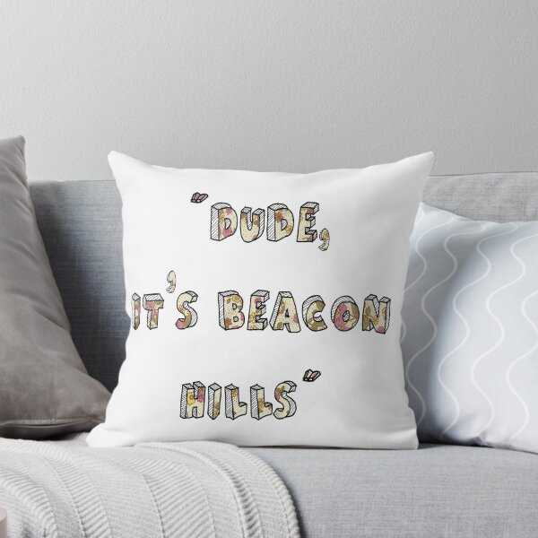 Item preview, Dude, Its Beacon Hills (Floral) designed and sold by thescudders.
