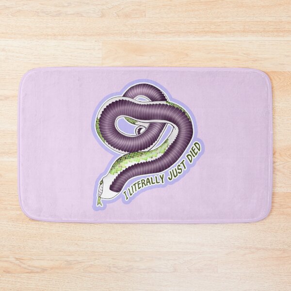 Item preview, I Literally Just Died Hognose Purple designed and sold by Kirin-Riki.