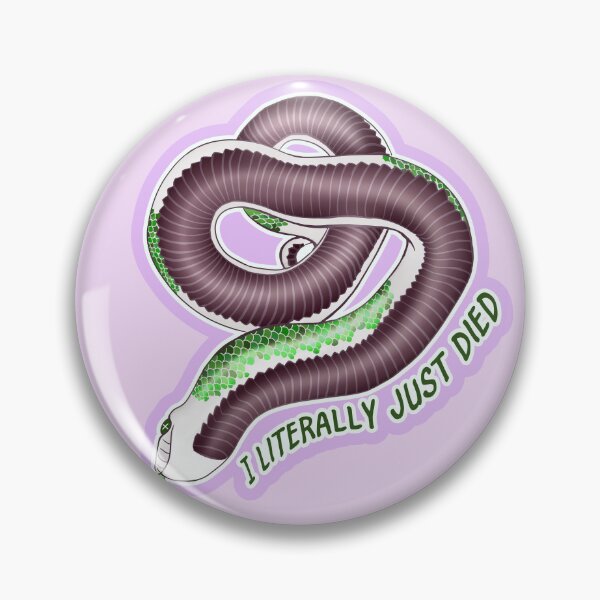 Item preview, I Literally Just Died Hognose Pink designed and sold by Kirin-Riki.