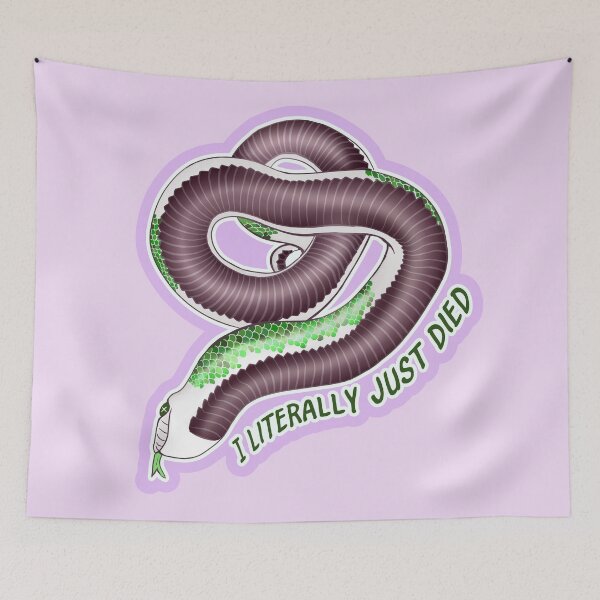 Item preview, I Literally Just Died Hognose Pink designed and sold by Kirin-Riki.