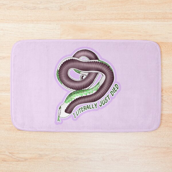 Item preview, I Literally Just Died Hognose Pink designed and sold by Kirin-Riki.