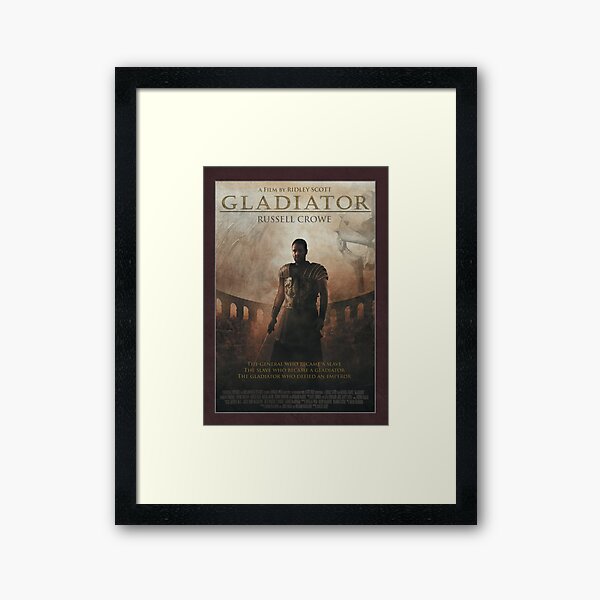 Gladiator Framed Art Print