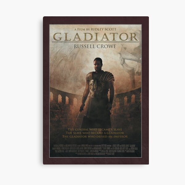"Gladiator" Canvas Print for Sale by KKcreative Redbubble