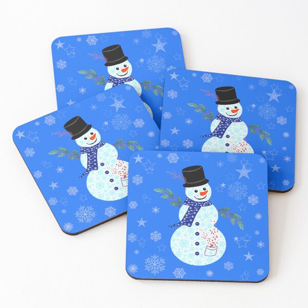 Item preview, Snowflake Snowman Happy Wintertime designed and sold by Dusanka Djeric.