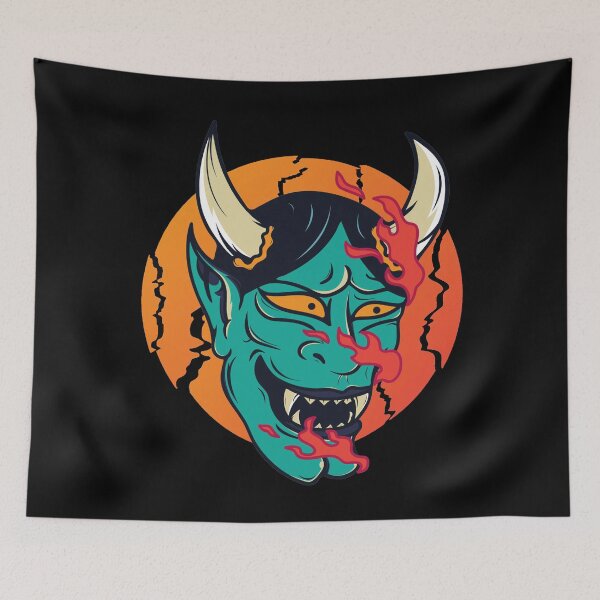 Item preview, Japanese Demon Oni designed and sold by Clienter-Team.