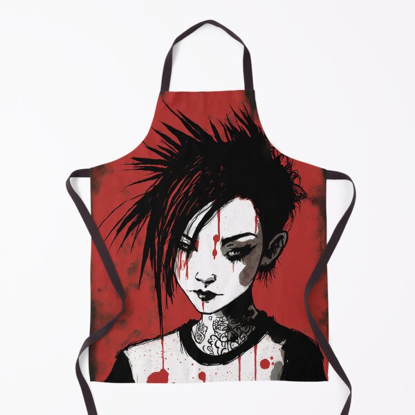 Item preview, Emo Girl In Red designed and sold by TortillaChief.