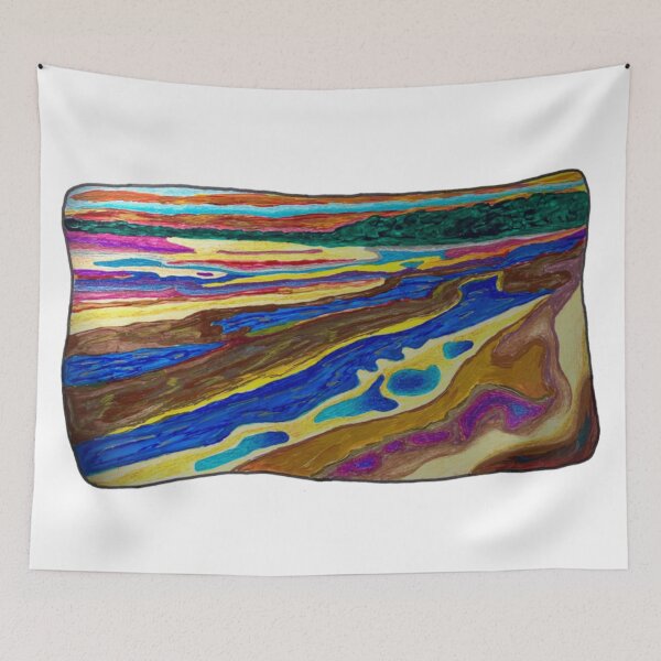 Item preview, Sunset Over Melting Water designed and sold by Jim Lorman.