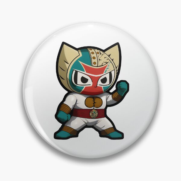 Artikelvorschau, Lucha Libre Katzen | Mexikanische Wrestling | Kawaii-Katzen | Chibi-Katzen | Anime-Katzen | Lucha Libre Katzen 11 entworfen und verkauft von Catcosm.