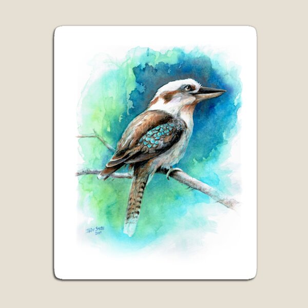 Australian Bushland Kookaburra Magnet