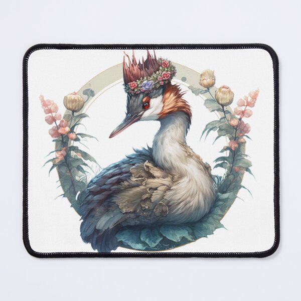 Item preview, Great Crested Grebe designed and sold by MckennaiiShop.