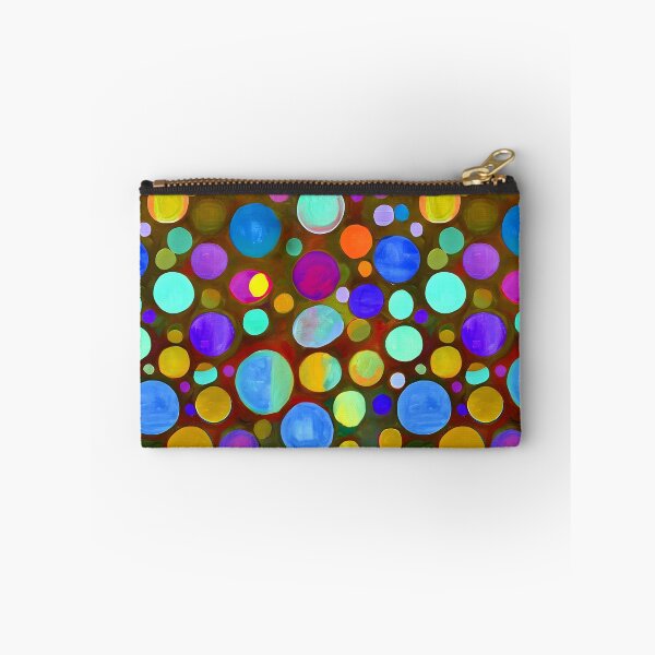 Item preview, Painting of Rainbow Bubbles on Brown.  designed and sold by woodlarks.