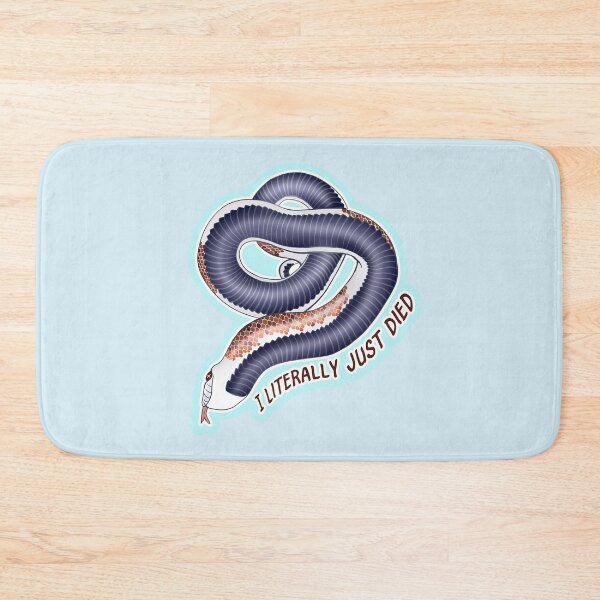 Item preview, I Literally Just Died Hognose Blue designed and sold by Kirin-Riki.