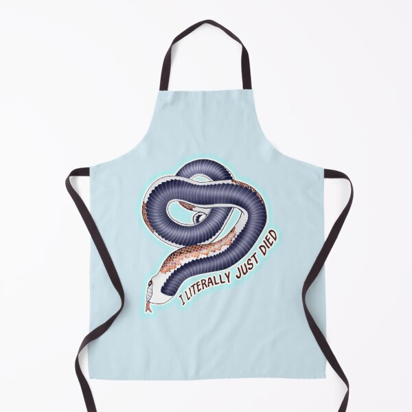 Item preview, I Literally Just Died Hognose Blue designed and sold by Kirin-Riki.