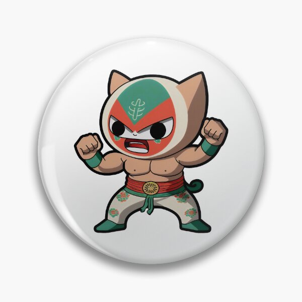 Artikelvorschau, Lucha Libre Katzen | Mexikanische Wrestling | Kawaii-Katzen | Chibi-Katzen | Anime-Katzen | Lucha Libre Katzen 12 entworfen und verkauft von Catcosm.