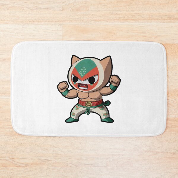 Artikelvorschau, Lucha Libre Katzen | Mexikanische Wrestling | Kawaii-Katzen | Chibi-Katzen | Anime-Katzen | Lucha Libre Katzen 12 entworfen und verkauft von Catcosm.