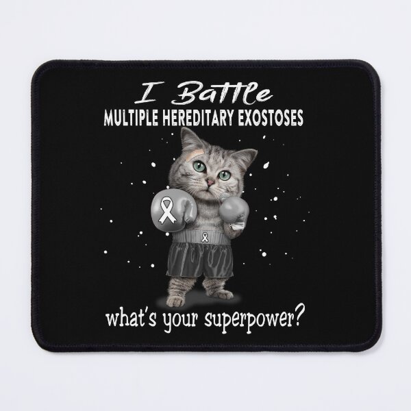 Item preview, Multiple Hereditary Exostoses Warrior - I Battle Multiple Hereditary Exostoses What Is Your Superpower? designed and sold by Jennpak.