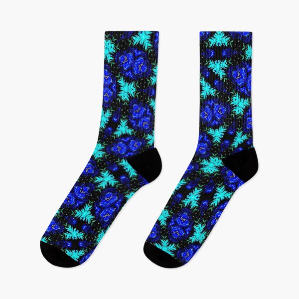 Item preview, Lavender Blue Turquoise and Black Geometric Seamless Pattern designed and sold by protegra.
