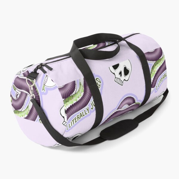 Item preview, I Literally Just Died Hognose Skulls Pattern Purple designed and sold by Kirin-Riki.