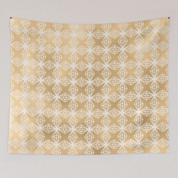 Item preview, Luxury Gold Geometric Pattern designed and sold by stylebytara.