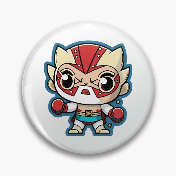Artikelvorschau, Lucha Libre Katzen | Mexikanische Wrestling | Kawaii-Katzen | Chibi-Katzen | Anime-Katzen | Lucha Libre Katzen 15 entworfen und verkauft von Catcosm.
