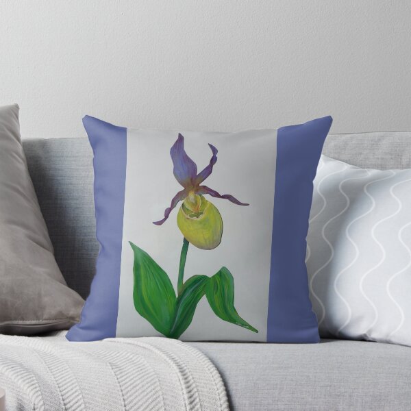 Item preview, Yellow Lady's Slipper Orchid designed and sold by Debbie Center.