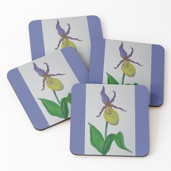 Item preview, Yellow Lady's Slipper Orchid designed and sold by Debbie Center.