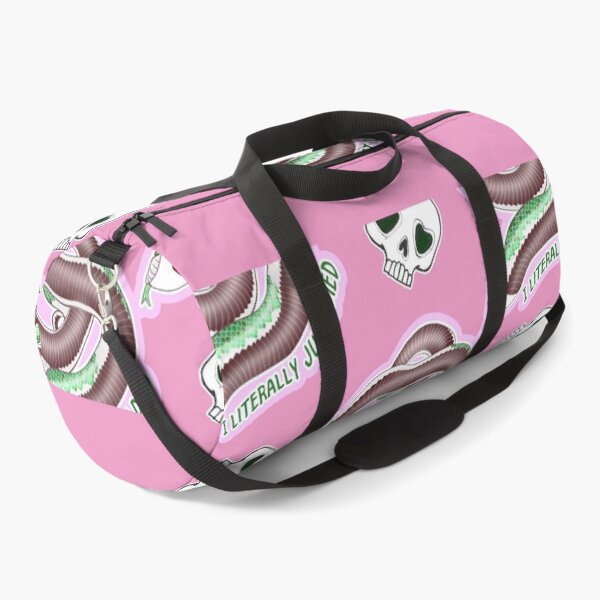 Item preview, I Literally Just Died Hognose Skulls Pattern Pink designed and sold by Kirin-Riki.
