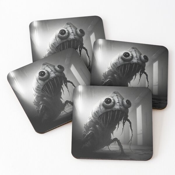 Item preview, SCP Style black and white monster designed and sold by Foodcolored.