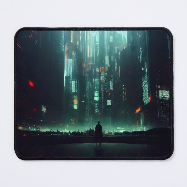 Item preview, Futuristic Dystopian City designed and sold by Foodcolored.