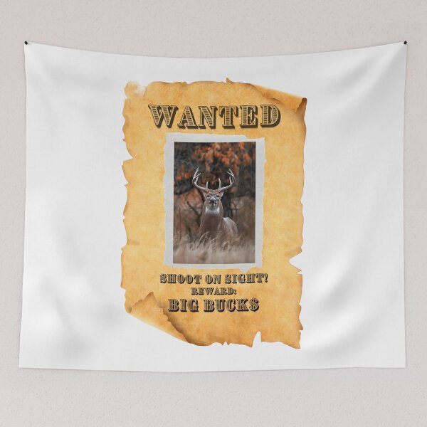 Item preview, Big Bucks Wanted Poster designed and sold by Elevated Imaging .