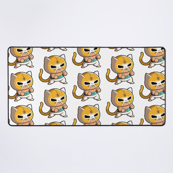 Artikelvorschau, Lucha Libre Katzen | Mexikanische Wrestling | Kawaii-Katzen | Chibi-Katzen | Anime-Katzen | Lucha Libre Katzen 027 entworfen und verkauft von Catcosm.