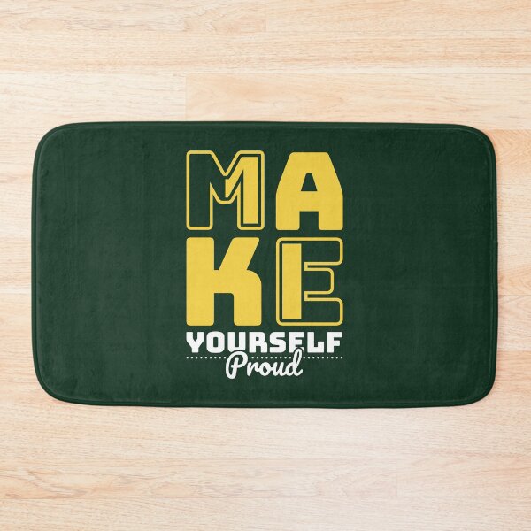 Item preview, Make Yourself Proud Positive Words Quotes designed and sold by halleinstyle.