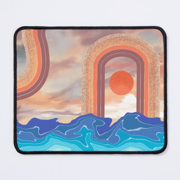 Item preview, Abstract Retro Beach Sunset designed and sold by marnilauren.