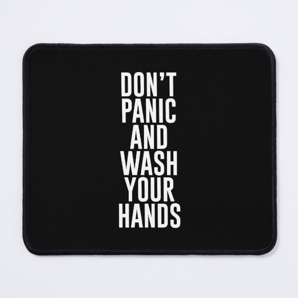 Item preview, Dont panic and wash your hands (white) designed and sold by didijuca.