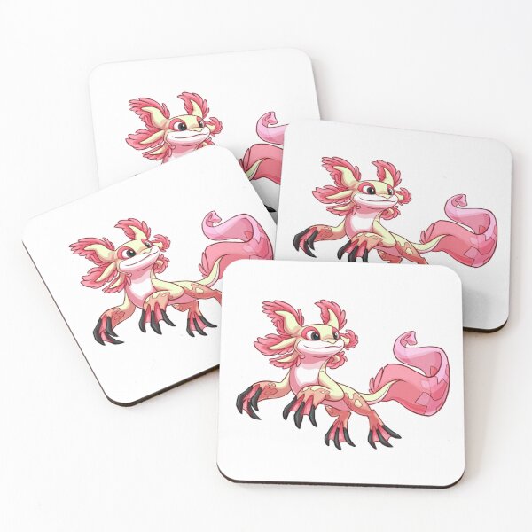 Item preview, Axolotl Happy Cute Salamander designed and sold by ABZDesigner.
