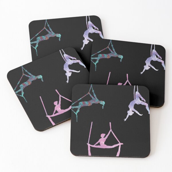 Item preview, Aerialists on Silks, Lyra, Spanish Web designed and sold by circus-unicorn.