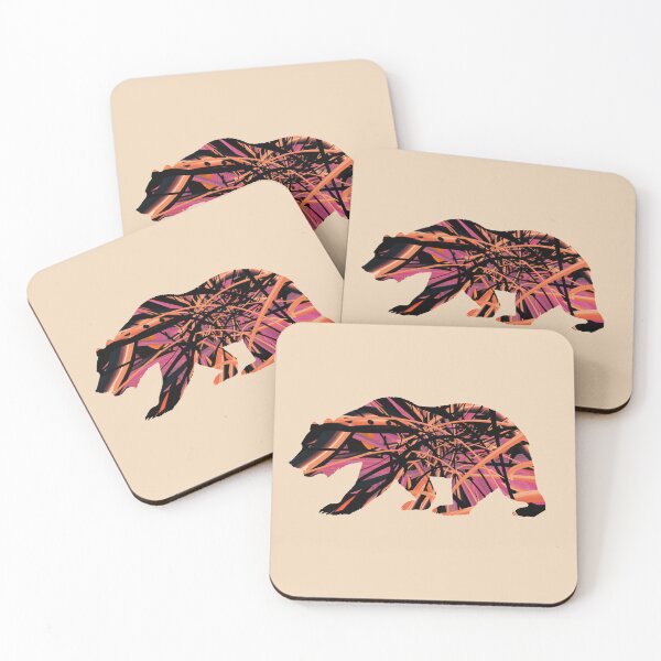 Item preview, Abstract Grizzly Bear designed and sold by Whisperingpeaks.