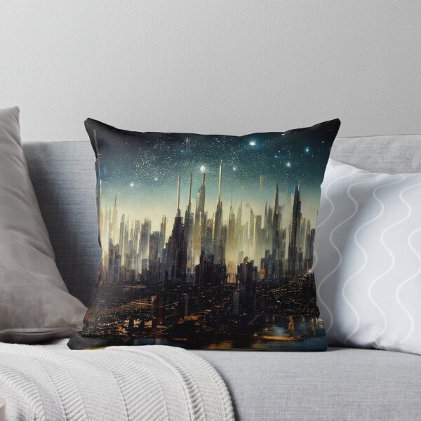 Item preview, Grainy Abstract Cityscape designed and sold by Foodcolored.
