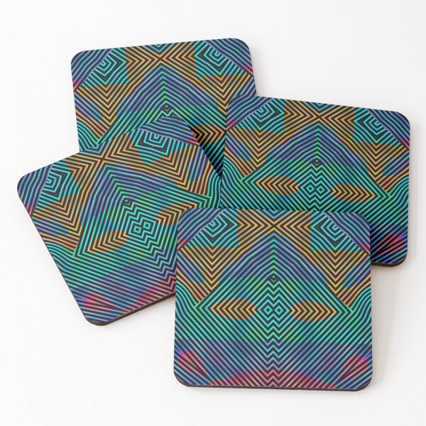 Item preview, FUNNY ABSTRACT GEOMETRIC SYMETRIC COLORFUL LINES PATTERN TETRIS designed and sold by Ralek.