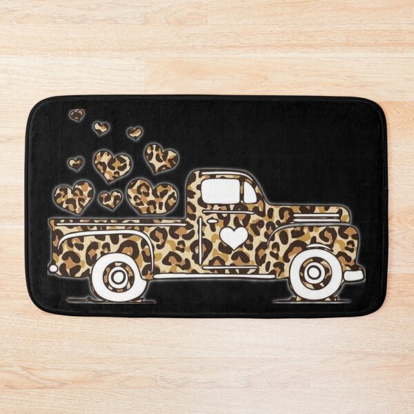 Item preview, Cute Vintage Cheetah Print Truck With Cheetah Hearts designed and sold by handsoftime2020.