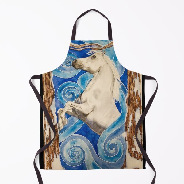 Item preview, Bosque de invierno del caballo blanco designed and sold by EquusArtisan.