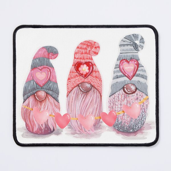 Item preview, Cute Valentine's Day Gnomes designed and sold by silviaol.