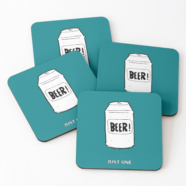 Item preview, Funny beer with text just one designed and sold by AEROSPACE-IND.