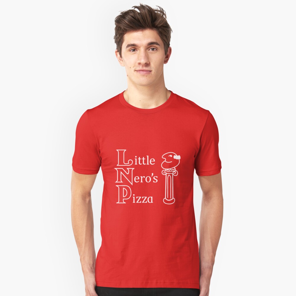 little neros pizza t shirt