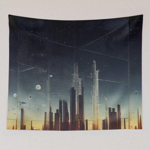 Item preview, Vintage Space Civilization designed and sold by Foodcolored.