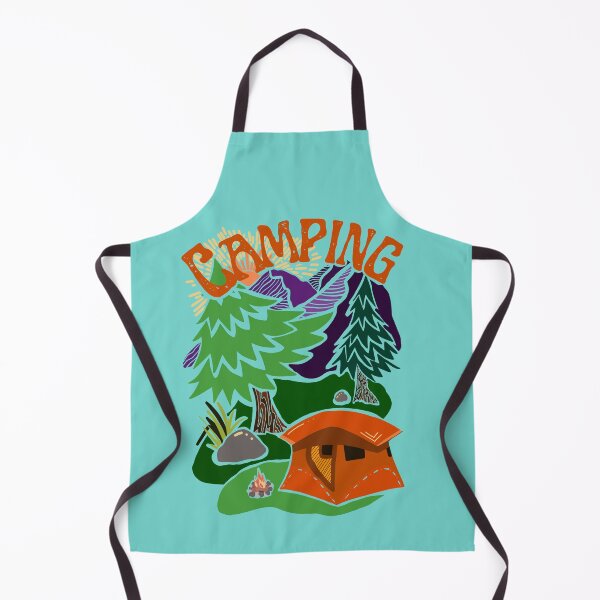 Item preview, Camping Tent with Mountain View designed and sold by Art of Camping Now.