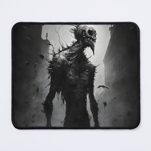 Item preview, SCP Style Monster Black and White designed and sold by Foodcolored.