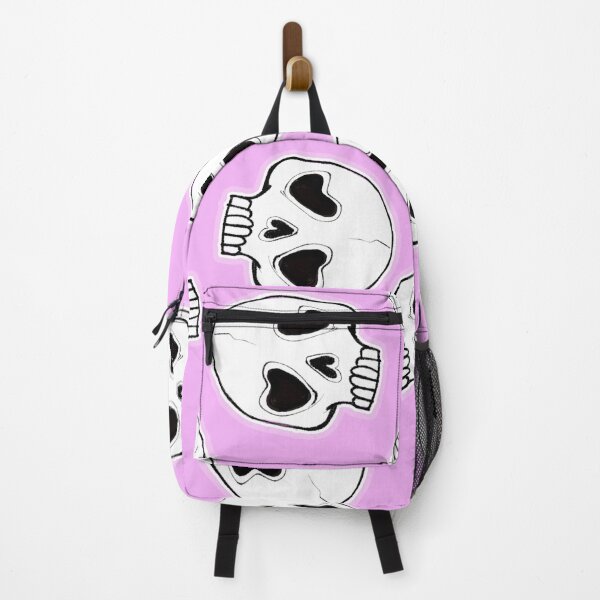 Item preview, Heart Eye Skull Pattern Pink designed and sold by Kirin-Riki.