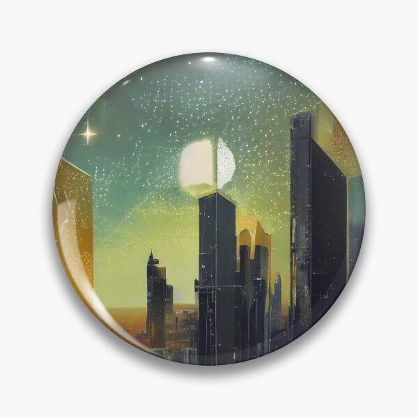 Item preview, Abstract Cityscape in the Stars designed and sold by Foodcolored.
